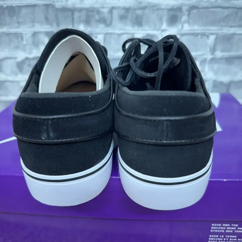 Nike Zoom Stefan Janoski+ SB Shoes Black White FD6757-001 Mens Size 12 New